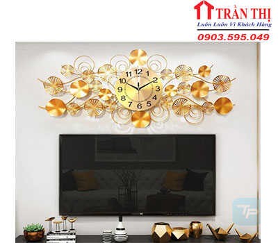 Đồng Hồ Tranh Sắt Nghệ Thuật 73-TP