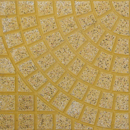 Gạch Rẽ Quạt Màu Vàng 30x30