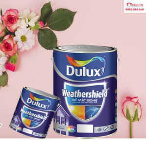 Sơn Dulux Weathershield bóng, mờ BJ8, BJ9- 15L