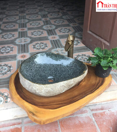 Lavabo Đá Cuội AD010
