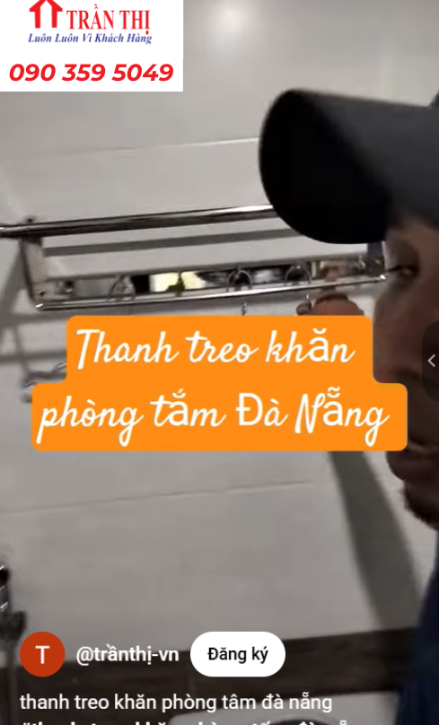Mẫu thanh treo khăn Đà Nẵng