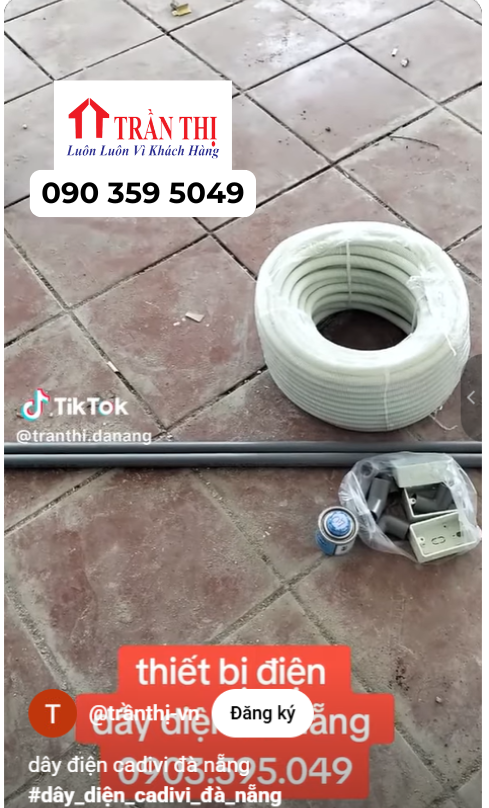 Mẫu dây điện cadivi