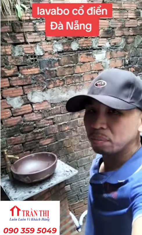 Mẫu lavabo cổ điển ở Đà Nẵng