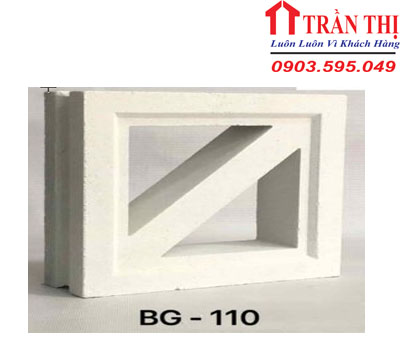 Gạch Bông Gió Trắng BG 110