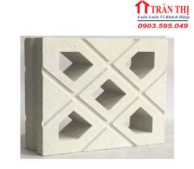 Gạch Bông Gió Trắng BG 113