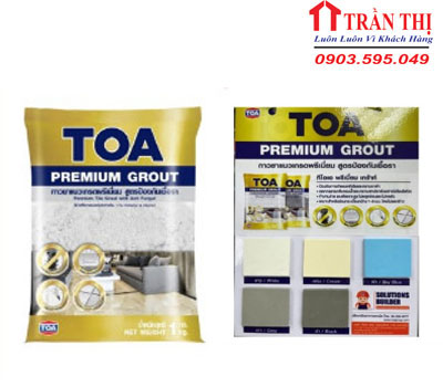 Keo Chà Ron Premium Grout (màu kem, màu trắng)