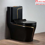 Bồn cầu 1 khối đen - TĐP