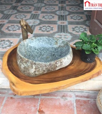 Lavabo Đá Cuội AD011