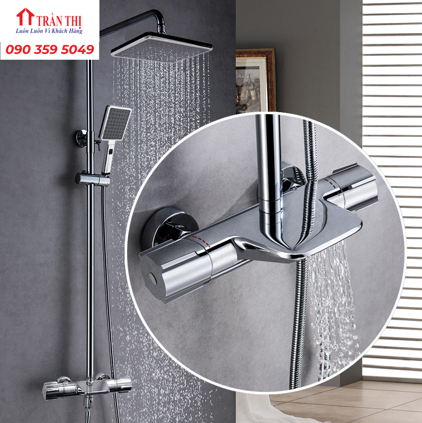 Mẫu sen cây tắm nóng lạnh TP Hồ Chí Minh