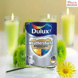 Sơn Phủ Ngoại Thất Dulux Weathershield PowerFlexx -Lon 5kg