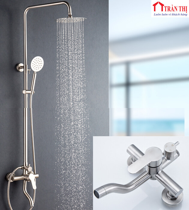 Sen Tắm Nóng Lạnh Inox 304 GD005