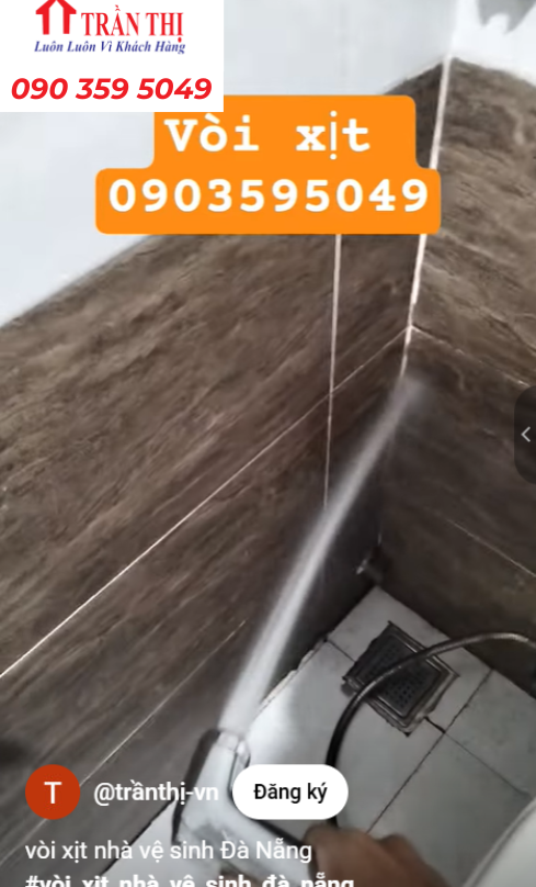 Mẫu vòi xịt toilet TP Hồ Chí Minh