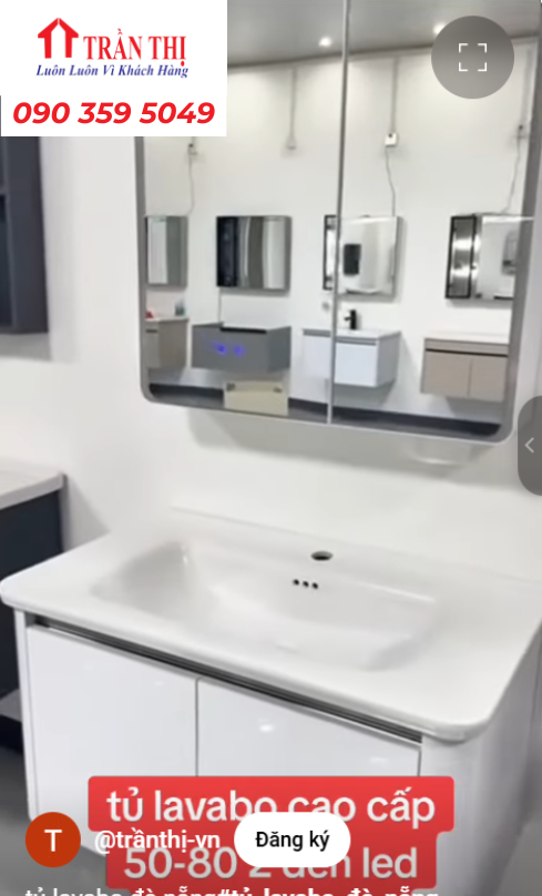 Mẫu tủ nhựa lavabo cao cấo TP Hồ Chí Minh