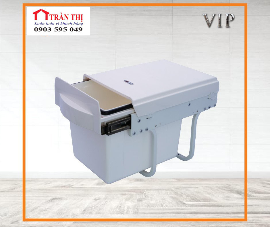 Thùng Rác Đơn Âm Tủ Bếp
