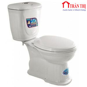 Bồn cầu Dococera - 2 nhấn( nắp thường)