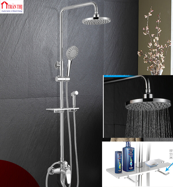 Sen Tắm Nóng Lạnh Inox 304 PS014