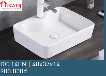 Lavabo sứ chữ nhật 218