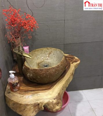 Lavabo Đá Cuội AD003