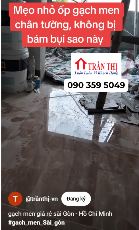 Ốp gạch men tại Hà Nội