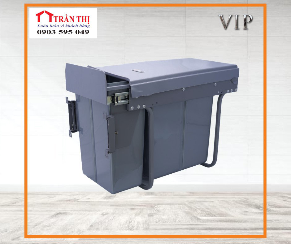 Thùng Rác Đôi Gắn Cánh