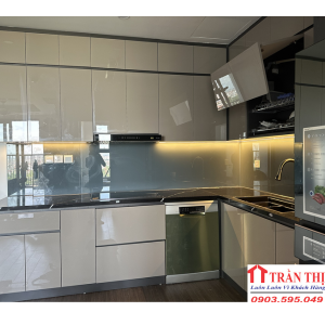 Tranh Kính Ốp Bếp Màu Hà Nội