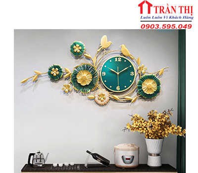 Đồng Hồ Tranh Sắt Nghệ Thuật 69 - TP
