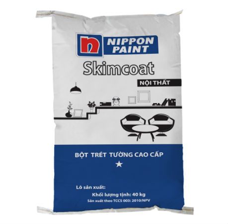 Bột Trét Nippon Skimcoat Nội Thất