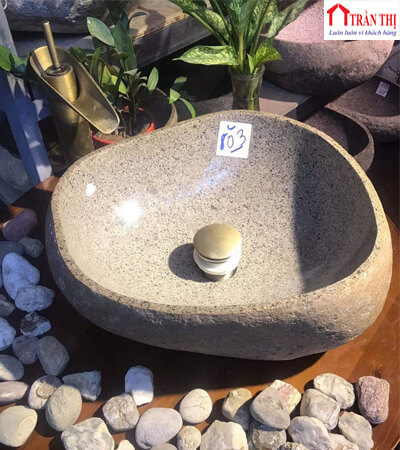 Lavabo Đá Cuội AD008