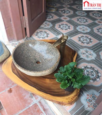 Lavabo Đá Cuội AD009