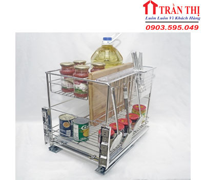 Giá Đựng Dao Thớt Nan Tròn inox 304_CS304-30-TG