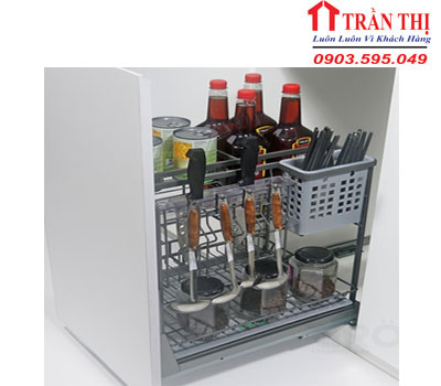 Kệ Đựng Dao Thớt Đa Năng Hợp Kim Sơn Nano Siêu Bền_GP20-TG