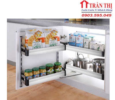 Tủ Kho 2 Tầng Cánh Mở inox Hộp - TG