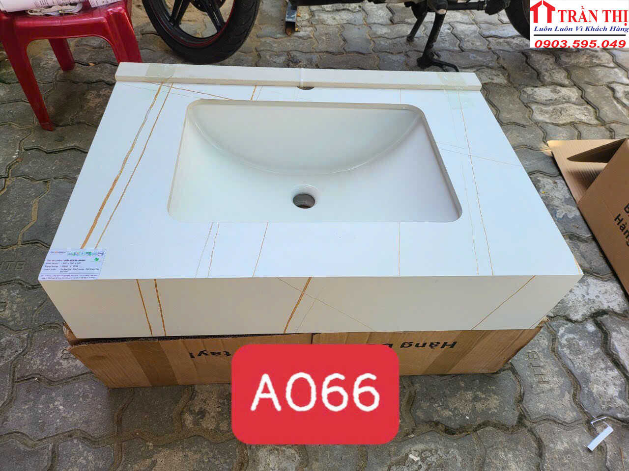 Kệ Bàn Đá Lavabo A066 (50x70) - NT