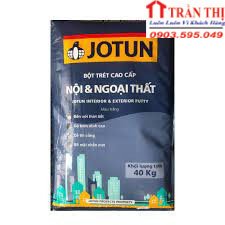 Bột Trét Jotun Ngoại - Nội Thất – Bao 40kg