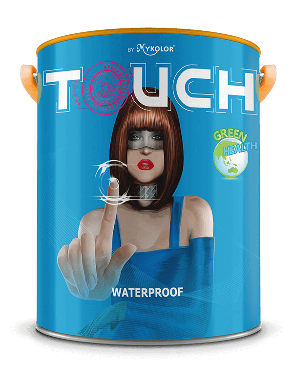 Sơn Cao Cấp Dành Cho Mặt Tiền Mykolor Touch Ultra Finish-Lon 3,938l