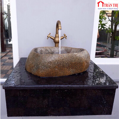 Lavabo Đá Cuội AD002