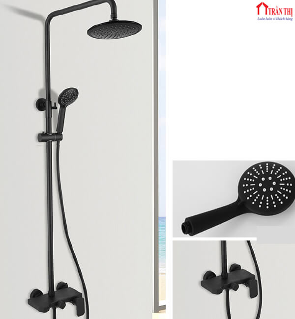 Sen Tắm Nóng Lạnh Đen KB013