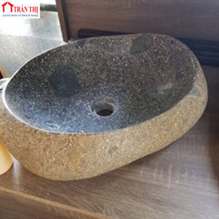 Lavabo đá tự nhiên - MS004