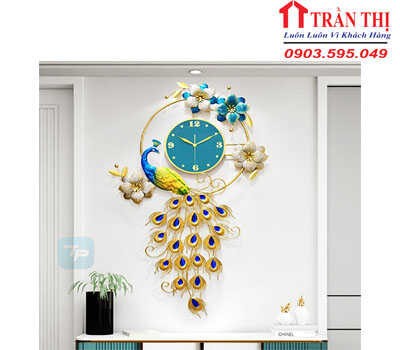 Đồng Hồ Chim Công Treo Tường 42 - TP