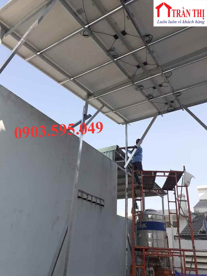 Thi công lắp đặt điện mặt trời