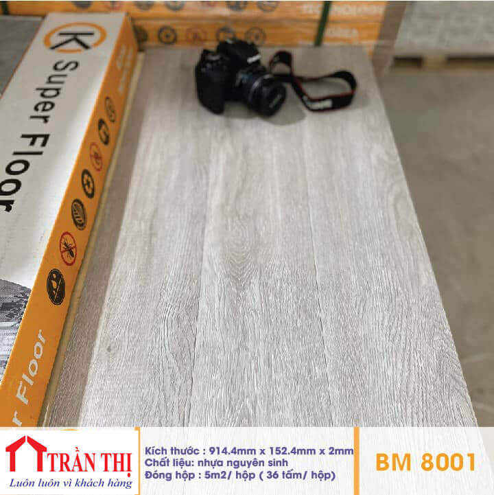 Sàn nhựa bóc dán S8001