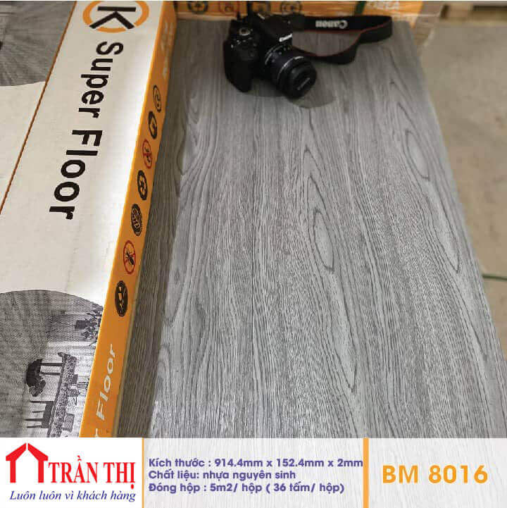 Sàn nhựa bóc dán S8016
