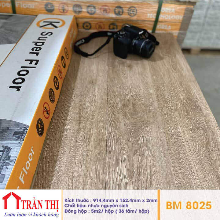Sàn nhựa bóc dán S8025