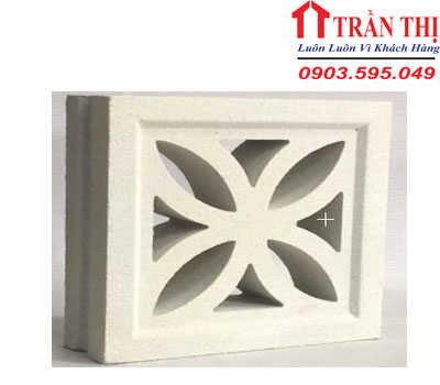 Gạch Bông Gió Trắng BG 104