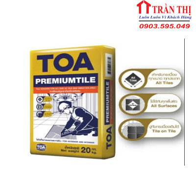 Keo Dán Gạch Premiumtile (màu xám)