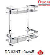 Kệ góc tầng inox 304 - DC 03NT
