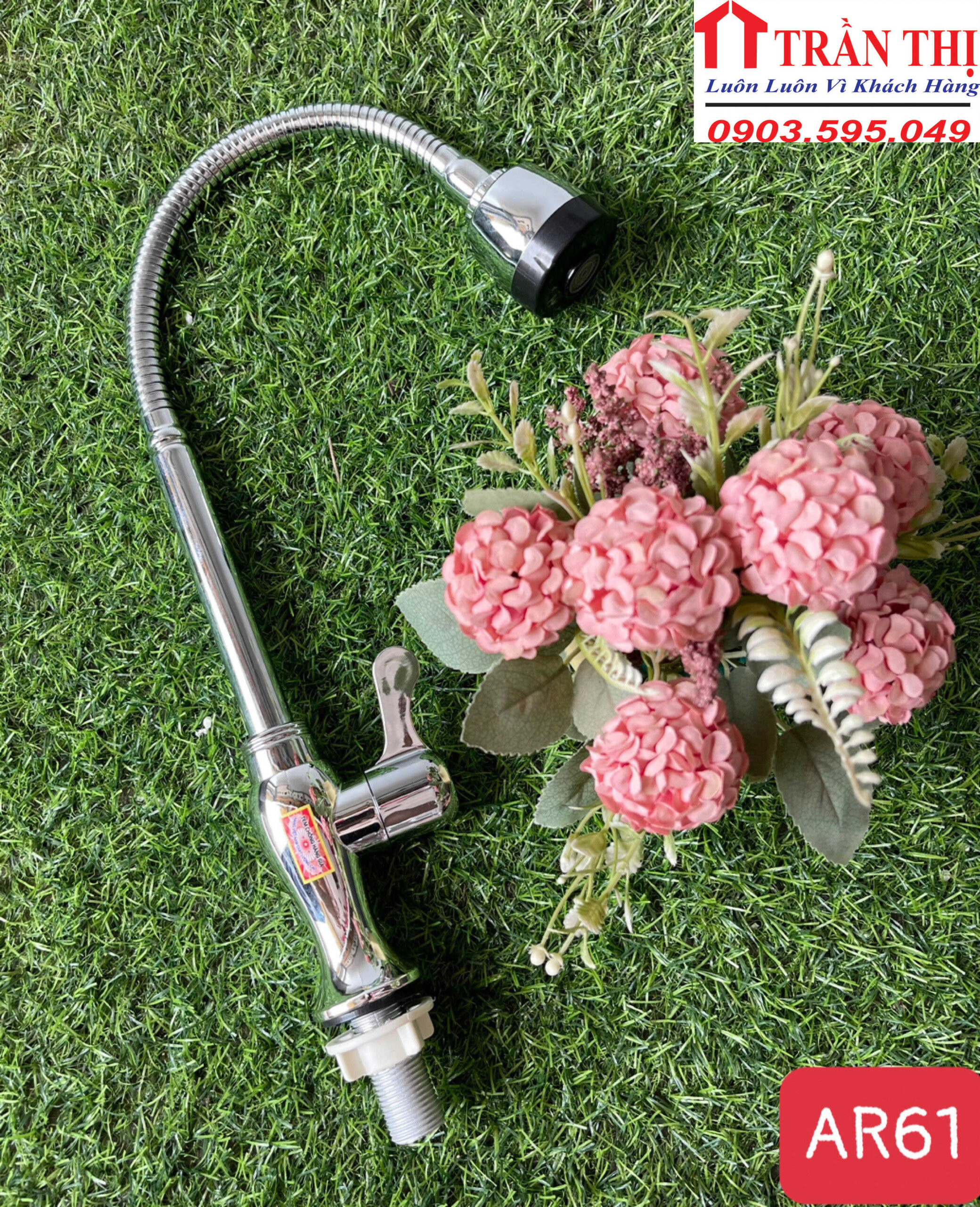 Vòi rửa chén nhựa lạnh AR61 - TĐP