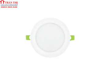 Đèn led âm trần mặt sơn trắng