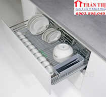 Giá xoong nồi bát đĩa đa năng nan dẹt inox 304-TG