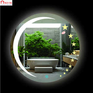 Gương Led Tròn Phun Cát D50